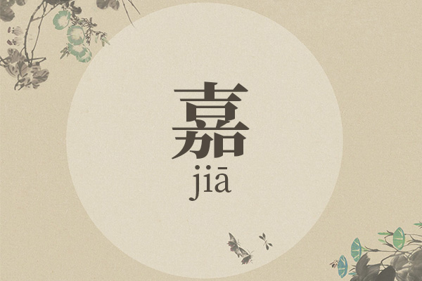 带嘉字独特好听的女孩名字