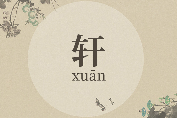 带轩字的男孩名字精选